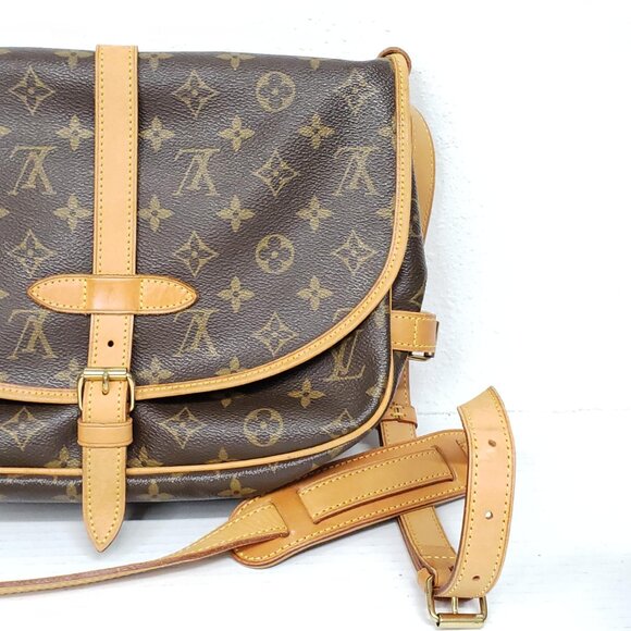 Louis Vuitton Saumur 30 Monogram Shoulder Bag Lux410-100525 - Picture 5 of 14